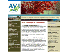 Tablet Screenshot of andrewsvalley.org